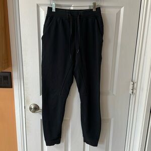 Lululemon City Sweat Joggers Pants Gym Stretch French Terry Mens Size XS Black